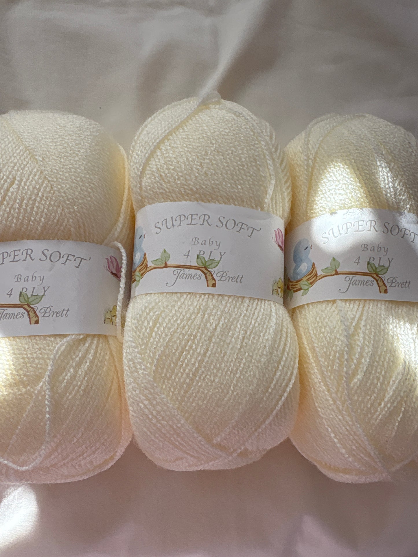 Cream 4ply Bundle
