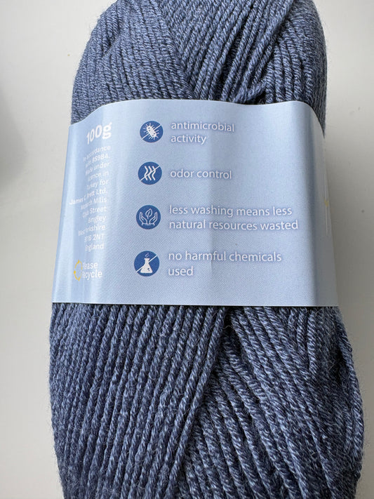 Denim Blue Happiness DK Yarn