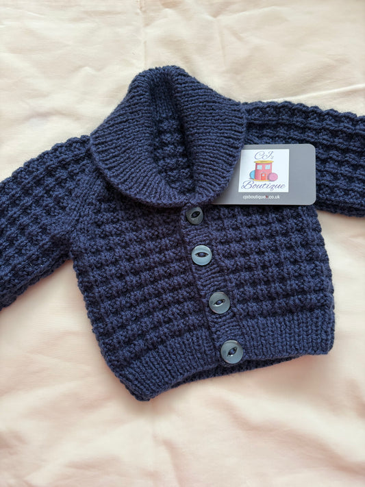 Boys Shawl Collard Cardigan