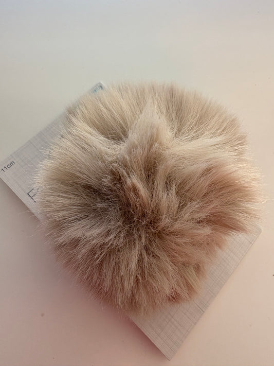 Faux Fur Pom Pom's