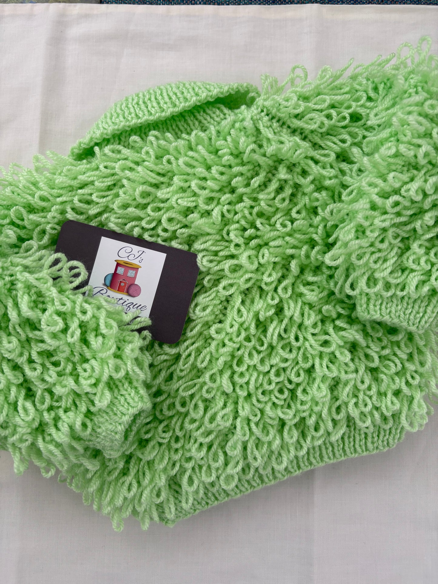 Loopy Knitted Jacket